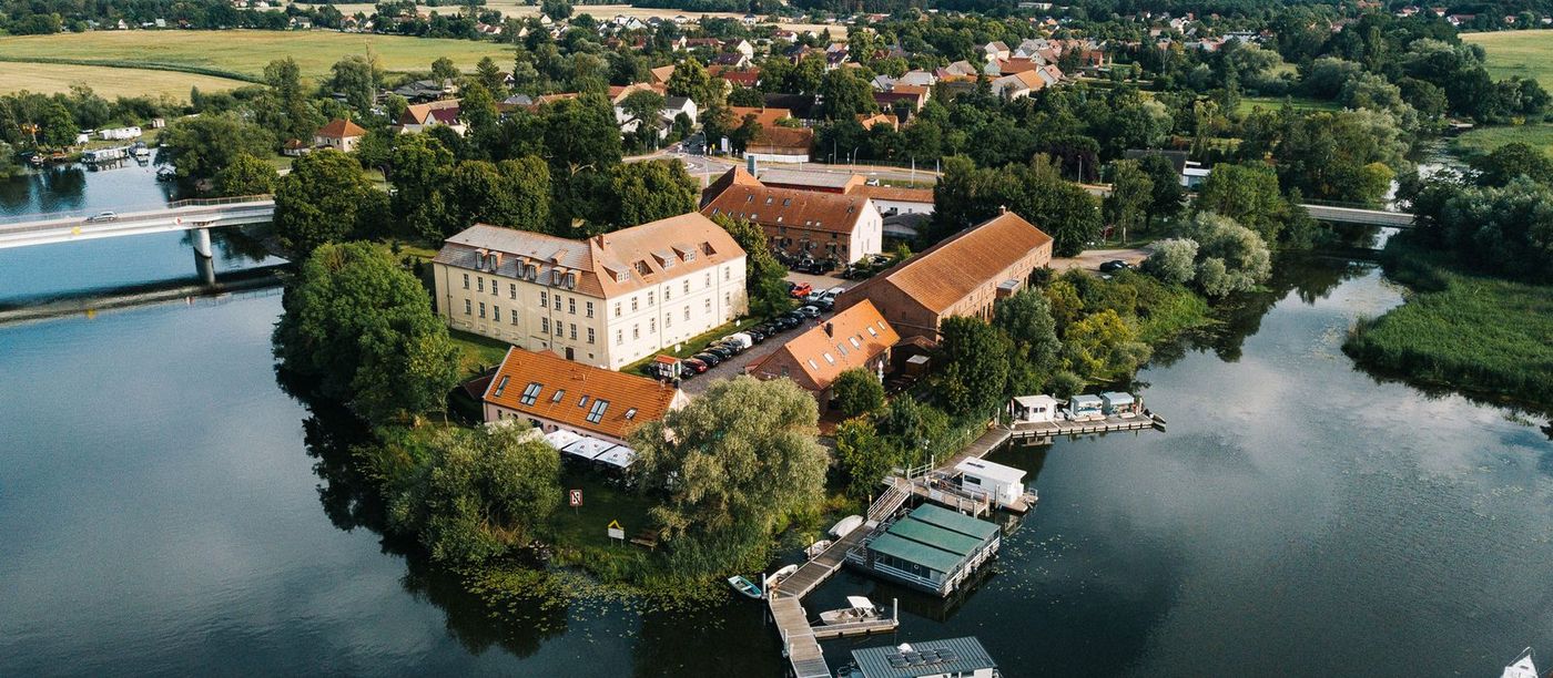 Milower Land an der Havel aus der Luft